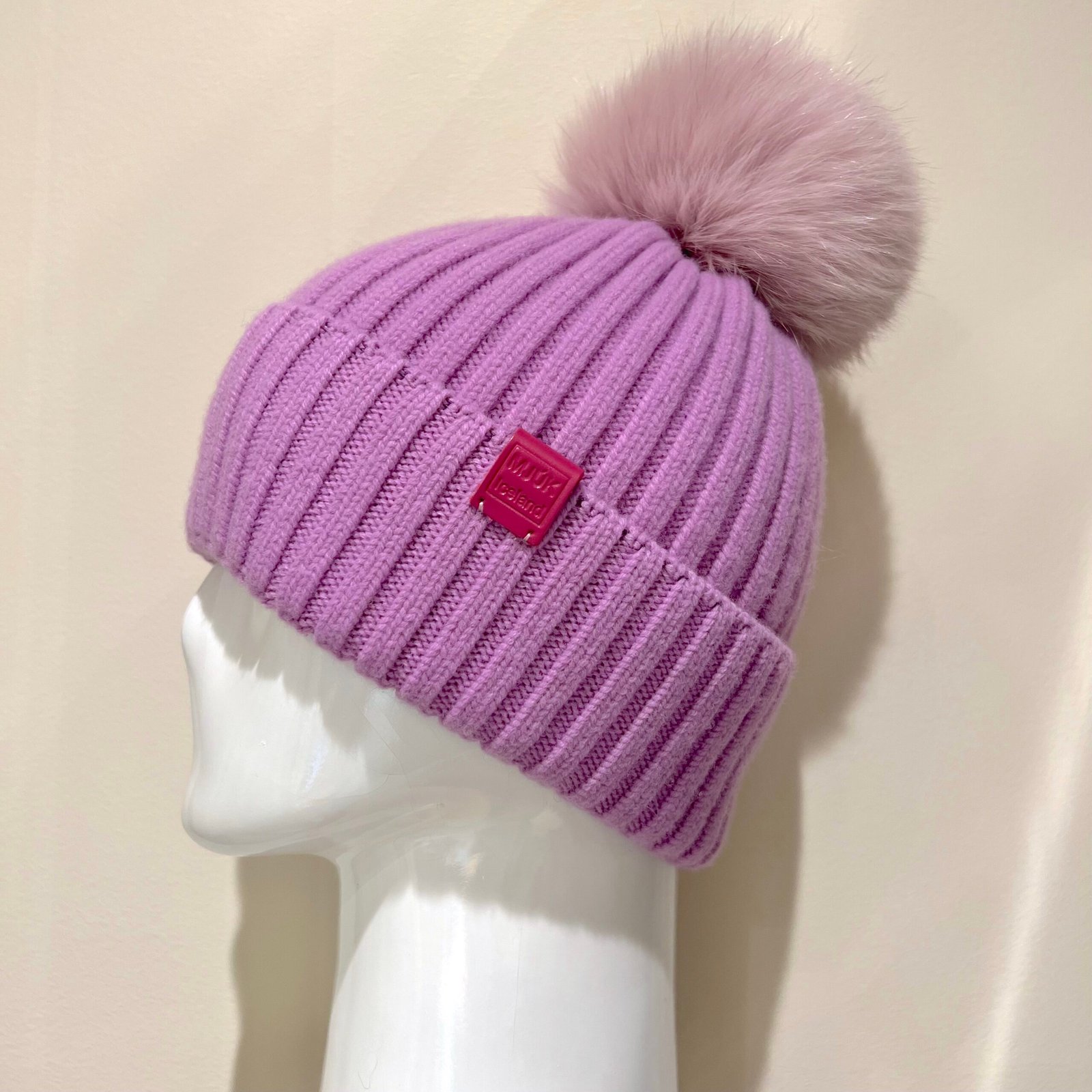 MJUK ICELAND Merino Wool Hat With Oversized Pom Pom Photos by MJUK.Iceland (@mjuk.iceland) · December 11, 2024 main image 2